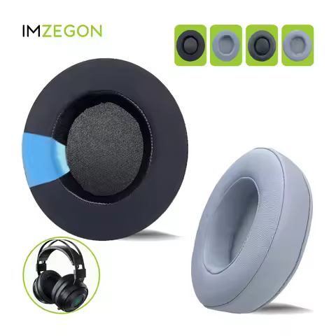 IMZEGON Replacement Earpads Headband for Razer Nari Ultimate, Nari Essential, Kraken Kitty, Kraken T