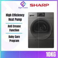 [EXPRESS DELIVERY] Toshiba Sharp Panasonic Heat Pump Tumble Dryer 8KG/9KG/10KG | Pengering Pakaian |