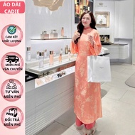 Brocade Ao Dai - STRAIGHT Ao Dai - ELEGANT REFORMED Ao Dai - CADIE Ao Dai