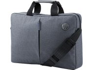 HP BAG (กระเป๋าใส่โน๊ตบุ๊ค) HP 15.6 Value Topload Case (K0B38AA) : สีเทา - เรียบ หรู โลโก้ HP เย็บนูน ขนาด 15.6 นิ้ว ของแท้100% ของใหม่มือ1