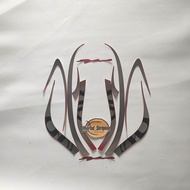 STRIPING LIS HONDA SCOOPY 2020 2021 FULL MERAH STIKER LES BODY SCOPPY STYLISH 2020 2021 FULL SET
