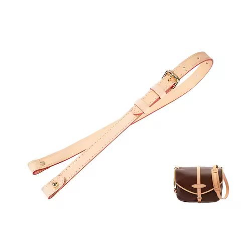 Vachetta Leather Strap Replacement For LV Trocadero Saumur Cartouchiere Bag Luxury Accessories Shoul
