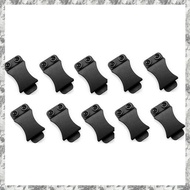 [I O J E] 10PCS/LOT Quick Clips for 1.5 inch Belts for Kydex Belt Clip Loop with Screw Fits Applicat
