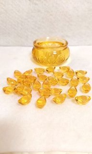 聚寶盆，琉璃聚寶盆+黃晶金元寶