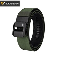 IDOGEAR Tactical Belt 1000D Nylon Green IPSC USPSA with Adjustable Ratchet Buckle Training 1.5" Tact