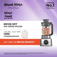 Ninja Foodi 5 in 1 Power Blender & Food Processor +  XL Smoothie Maker & Nutrient Extraction Cup, 12
