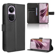 Flip Case OPPO Reno10 5G Case Wallet PU Leather Back Cover OPPO Reno 10 Pro 5G Phone Casing