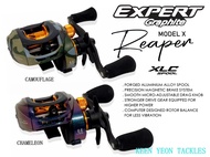EXPERT GRAPHITE REAPER MODEL X BAITCASTING (BC) REEL
