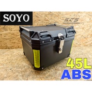 SOYO Top Box ABS 45L Black Accessories Motor ADV150 ADV160 NVX NMAX Vario ADV Y16ZR Y15ZR RS150 RSX1