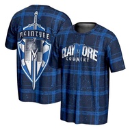 New Arriavl Summer Wrestling Star Drew McIntyre ProSphere Claymore Country T-Shirt For Kids/Adult To