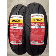 PAIR NMAX ZENEOS ZN62 MOTORCYCLE TIRE UNIT/ Ring 13 TUBELESS FRONT REAR NMAX