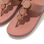 รองเท้า Fitflop Halo Leather Toe-Post Sandals รุ่น EP3 สี Worm Rose Size UK8 (41-42)
