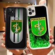 DK-76 Persebaya Silicone Casing black and white for Realme Narzo Note C63 C53 SE N53 6 C61 N61 NEO6 