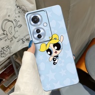 Softcase Procamera For OPPO RENO 11F Latest Silicone Cartoon Motif Powerpuff Girl Cute Fashion Case 