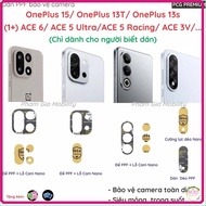 (Buy 1 get 1 free) camera tempered film for Oneplus (1+) 15T 15 13T 13s Ace 6 6T 5 Ultra Racing 3V N