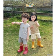 Combo of 2 Three-Piece Sets for boys and girls to wear at home, BEEMO Sleepwear Set made of cool cot