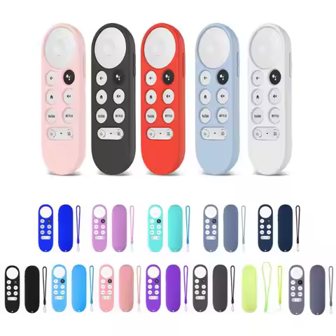 Non-slip Soft Silicone Case For Chromecast Remote Control Protective Cover Shell for Chromecast TV 2