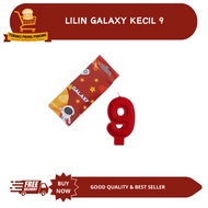 LILIN SMALL GALAXY CANDLE NUMBER 9 - BIRTHDAY CANDLE