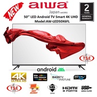 Aiwa AW-LED50X6AFL 50'' UHD 4K LED Smart Android TV