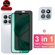 3 in 1 Honor X8b Anti Spy Privacy Full Coverage Screen Protector For Honor X9b X8b X7b 4G 5G Tempere