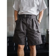 FONCTION Japanese Fabric GURKHA PANTS Gurka Retro Heavy Stiff Military Overalls Shorts