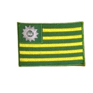 HW Flag Bet embroidered grain UK 5x7.5cm fine grain