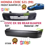 HONDA CIVIC S21 EK 99 FRONT BUMPER / REAR BUMPER / FRONT REAR SKIRT LIP / GRILLE GRILL TYPE R EK99 V