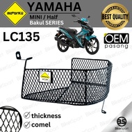 Bakul Sisi Tepi Jaring Besi Kecil Mini Side Half Basket Yamaha LC135 Basket with Box