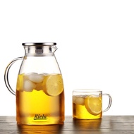 [KIELO] T BOROSILICATE GLASS TEA&JUICE CARAFE 1200ML /1500ML /2000ML