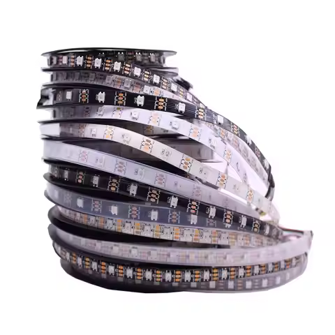 WS2812b Individually Addressable 1M 5M Waterproof IP65 IP67 5050 RGB 30 60 144 LEDS/M 5V WS2812 WS28