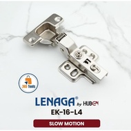 1 PAIR: LENAGA Slowmotion Spoon Hinge Full Bent (EK 16 - L4)