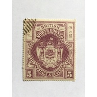 1889 Malaya British North Borneo $5