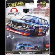 [925hot] hotwheels ronin run 2 FPY86 Car Culture ronin run 2-Mazda RX3 Watt Tank diecast