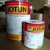 Jotun Futura Classic (2 Komponen) - 0001 White / Cat Kapal [Ready]