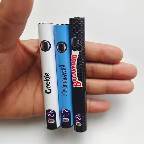 5-20Pcs 510 Thread Brass Knuckles & Cook & Backwoods Electronic Soldering Iron Battery 500mAh-1100mA