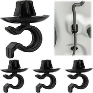 Bonnet Rod Support 4 Pieces Support Clip Clamp Holder 792834/792839 Black Plastic for C2 C3 C4 C5 10