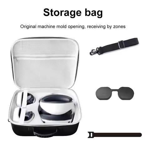 Multifunctional Storage Bag Large Capacity Storage Box Shockproof Protective Bag Organizer Glasses H