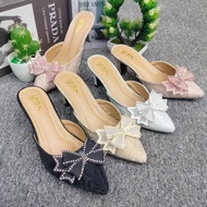 YTN -xeira women's party shoes butterfly ribbon front heels 5cm heels shoes