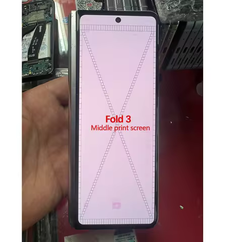 AMOLED Touch Screen Digitizer Assembly With Frame Defect LCD For Samsung Galaxy Z Fold 3 F926B Small