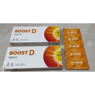 BOOST D 1000 IU VITAMIN D3 1000 IU Per Strip