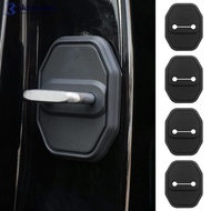 OKCATZONE 4Pcs Car Door Lock Cover Shock-Absorption Protection Cap for Mercedes-Benz E/C/A-Class EQA