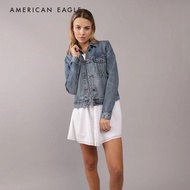 American Eagle Strigid Classic Denim Jacket เสื้อแจ็คเก็ต ผู้หญิง เดนิม (NWJA 038-3517-936)