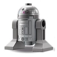 Original Lego Star Wars - Astromech Droid, R2-BHD (Light Bluish Gray Body) 75365 Minifigure new