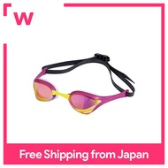 FINA Approval] Arena Swimming goggles for racing unisex [Cobra Ultra] Pink × Pink × Magenta × Yellow Free size mirror lens AGL-180M