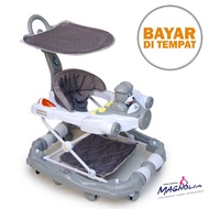 Baby Walker Wolker Spacebaby Roda Dorongan Bayi Belajar Jalan Apolo Kereta Bayi Belajar Jalan Anak