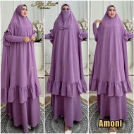 AJE ZAS - Jumbo Syar'i Robe Dress Code-AMONI Matt Crinkle