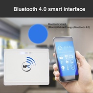 TECHCHIP-Wireless Contactless 13.56MHz NFC Reader Bluetooth Android RFID Mobile Card Reader Writer (