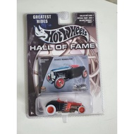 Hot Wheels Hall of Fame Series DEUCE ROADSTER DEUCE ROADSTER Rare Red Wheel Version All Salary Unope
