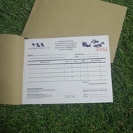 ✨(10SET) BUKU RESIT CARBONLESS | NCR BILLBOOK | CUSTOM DESIGN✨