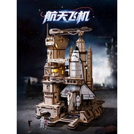 Ruike Aerospace Plane Model Aerospace Plane DIY Assembly Model diy Handmade Wooden Assembly Model Ae